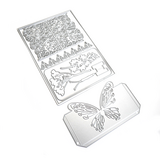 Elizabeth Craft Designs Hinged to the Past Dies Laced (2210)