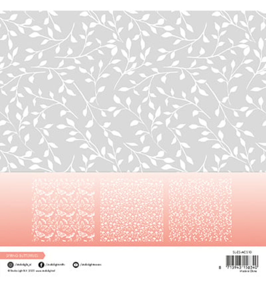 Studio Light Essentials Acetate Sheets 8x8 Inch Spring Butterflies (SL-ES-ACS10) Studio Light Essentials Acetate Sheets 8x8 Inch Spring Butterflies (SL-ES-ACS10)