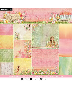 Studio Light Spring Meadow 8x8 Inch Background Paper Pad (SL-SM-DPP270) Studio Light Spring Meadow 8x8 Inch Background Paper Pad (SL-SM-DPP270)