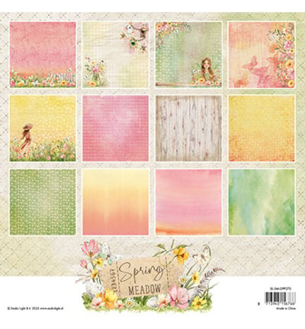 Studio Light Spring Meadow 8x8 Inch Background Paper Pad (SL-SM-DPP270) Studio Light Spring Meadow 8x8 Inch Background Paper Pad (SL-SM-DPP270)
