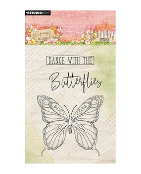 Studio Light Spring Meadow Clear Stamp Butterfly (SL-SM-STAMP774) Studio Light Spring Meadow Clear Stamp Butterfly (SL-SM-STAMP774)