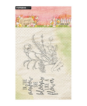 Studio Light Spring Meadow Clear Stamp Flower Bloom (SL-SM-STAMP775) Studio Light Spring Meadow Clear Stamp Flower Bloom (SL-SM-STAMP775)