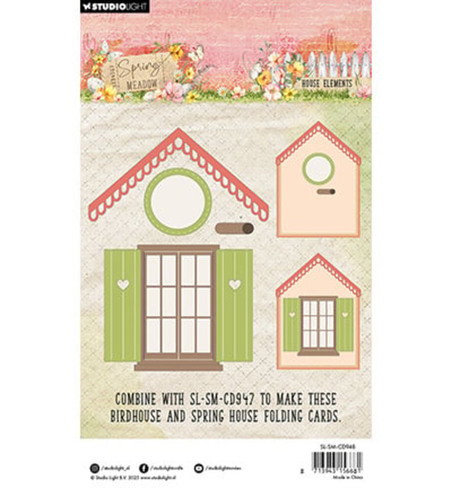 Studio Light Spring Meadow Snijmal House Elements (SL-SM-CD948)