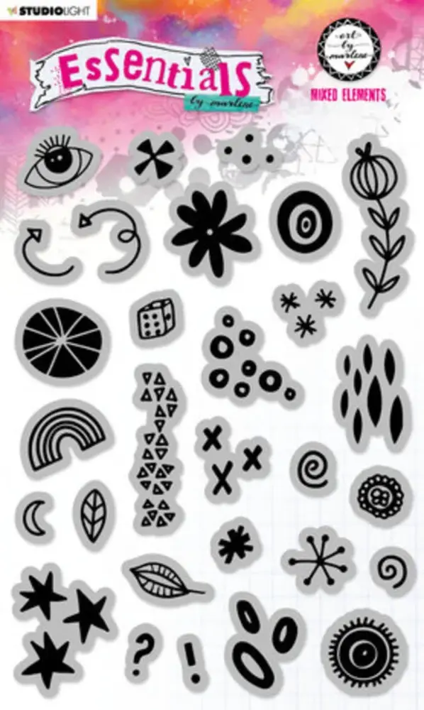 Studio Light Essentials Cling Stamps Sunset Landscape (ABM-ES-STAMP176) Studio Light Essentials Cling Stamps Sunset Landscape (ABM-ES-STAMP176)