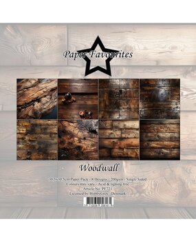 Paper Favourites Woodwall 12x12 Inch Paper Pack (PF721) Paper Favourites Woodwall 12x12 Inch Paper Pack (PF721)