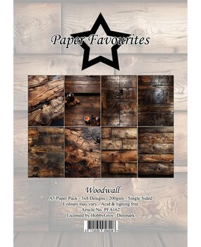Paper Favourites Woodwall A5 Paper Pack (PFA162) Paper Favourites Woodwall A5 Paper Pack (PFA162)