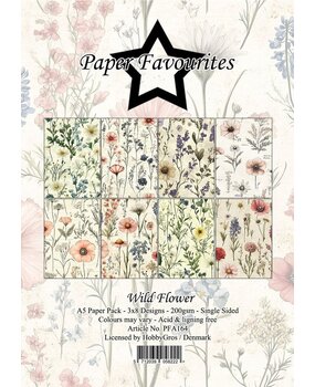 Paper Favourites Wild Flower A5 Paper Pack (PFA164) Paper Favourites Wild Flower A5 Paper Pack (PFA164)