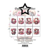 Paper Favourites Bear With Flowers A6 Paper Pack (PFA561)