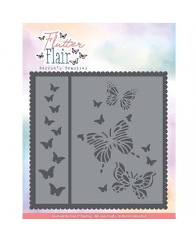 Berrie's Beauties Flutter Flair Dies Flutter Frame (BBD10032)
