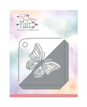 Berrie's Beauties Flutter Flair Dies Flutter Pocket (BBD10033) Berrie's Beauties Flutter Flair Dies Flutter Pocket (BBD10033)
