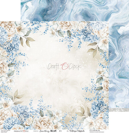 Craft O'Clock Something Blue 12x12 Inch Paper Set (CC-F38-SBL-00) Craft O'Clock Something Blue 12x12 Inch Paper Set (CC-F38-SBL-00)