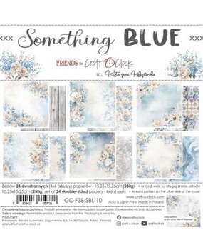 Craft O'Clock Something Blue 6x6 Inch Paper Set (CC-F38-SBL-10) Craft O'Clock Something Blue 6x6 Inch Paper Set (CC-F38-SBL-10)