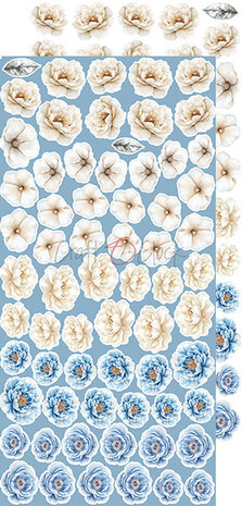 Craft O'Clock Something Blue Extras Set Flowers (CC-F38-SBL-11) Craft O'Clock Something Blue Extras Set Flowers (CC-F38-SBL-11)