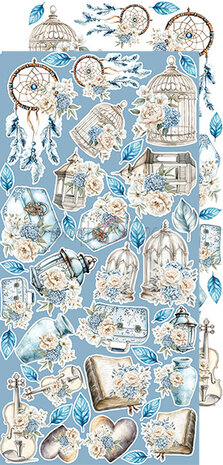 Craft O'Clock Something Blue Extras Set Flowers (CC-F38-SBL-11) Craft O'Clock Something Blue Extras Set Flowers (CC-F38-SBL-11)