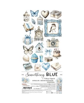 Craft O'Clock Something Blue Extras Set Themed (CC-F38-SBL-12) Craft O'Clock Something Blue Extras Set Themed (CC-F38-SBL-12)
