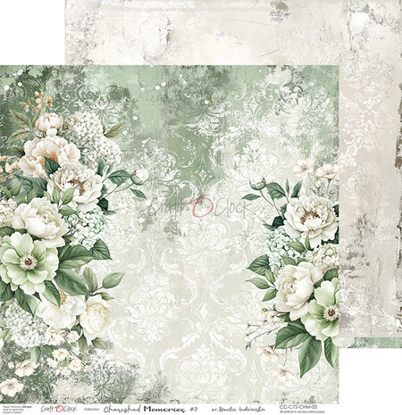 Craft O'Clock Cherished Memories 6x6 Inch Paper Set (CC-C72-CHM-10) Craft O'Clock Cherished Memories 6x6 Inch Paper Set (CC-C72-CHM-10)
