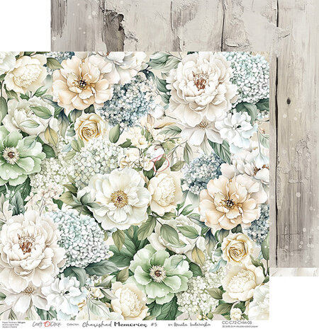 Craft O'Clock Cherished Memories 6x6 Inch Paper Set (CC-C72-CHM-10) Craft O'Clock Cherished Memories 6x6 Inch Paper Set (CC-C72-CHM-10)
