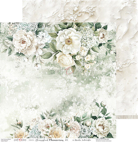 Craft O'Clock Cherished Memories 6x6 Inch Paper Set (CC-C72-CHM-10) Craft O'Clock Cherished Memories 6x6 Inch Paper Set (CC-C72-CHM-10)