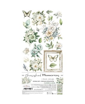 Craft O'Clock Cherished Memories Extras Set Flowers (CC-C72-CHM-11) Craft O'Clock Cherished Memories Extras Set Flowers (CC-C72-CHM-11)