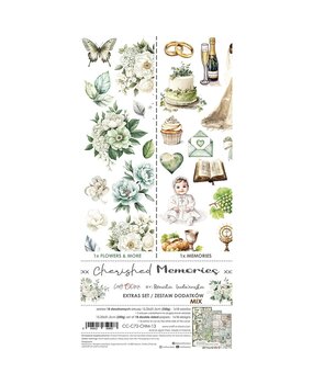 Craft O'Clock Cherished Memories Extras Set Mix (CC-C72-CHM-13) Craft O'Clock Cherished Memories Extras Set Mix (CC-C72-CHM-13)