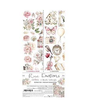 Craft O'Clock Rose Emotions Extras Set Mix (CC-C73-RE-13) Craft O'Clock Rose Emotions Extras Set Mix (CC-C73-RE-13)
