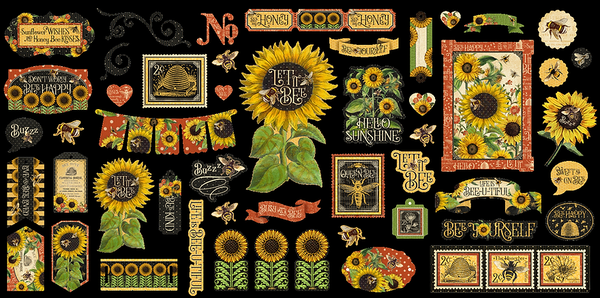 Graphic 45 Let it Bee 12x12 Inch Keepsake Edition with Exclusive Metal Die-Set (4503006)