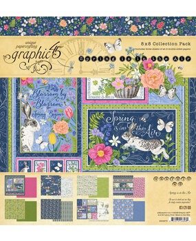 Graphic 45 Spring is in the Air 8x8 Inch Collection Pack (4502973)