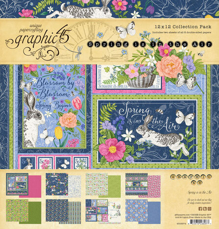 Graphic 45 Spring is in the Air 12x12 Inch Collection Pack (4502974)