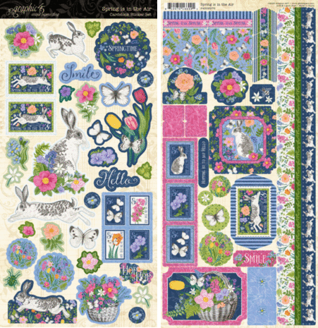 Graphic 45 Spring is in the Air Sticker Set (4502976) Graphic 45 Spring is in the Air Sticker Set (4502976)