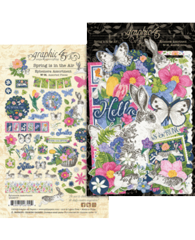 Graphic 45 Spring is in the Air Ephemera Set (4502977) Graphic 45 Spring is in the Air Ephemera Set (4502977)