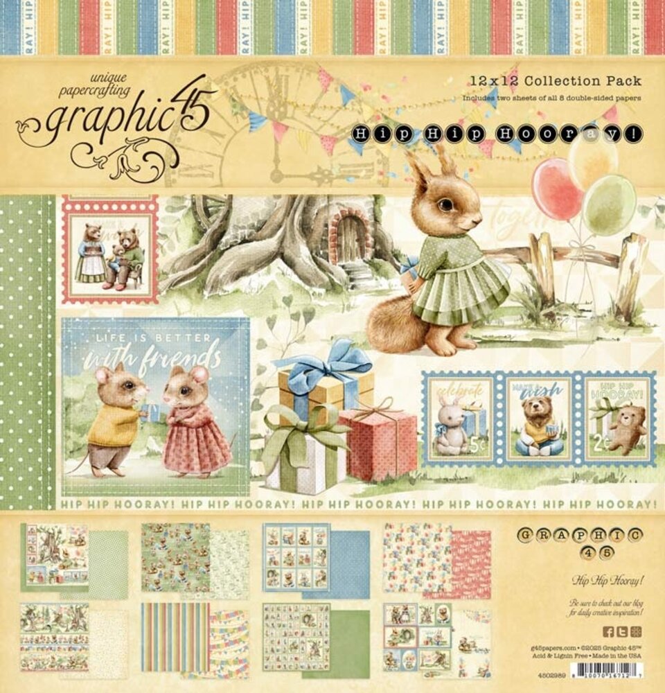 Graphic 45 Spring is in the Air 12x12 Inch Collection Pack (4502974) - Copy Graphic 45 Spring is in the Air 12x12 Inch Collection Pack (4502974) - Copy
