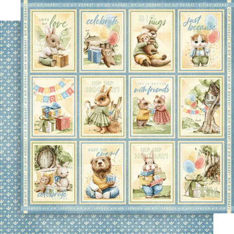 Graphic 45 Hip Hip Hooray 8x8 Inch Collection Pack (4502988)