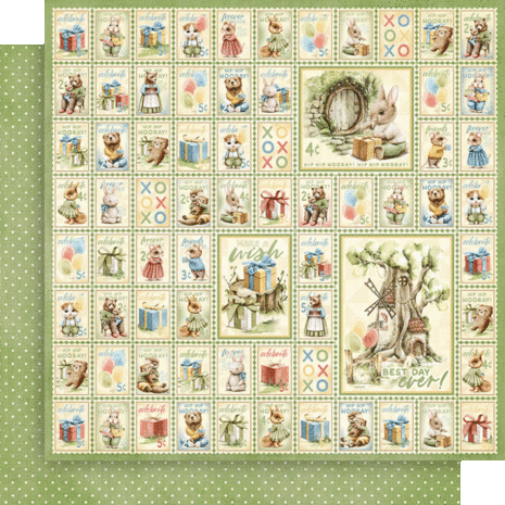 Graphic 45 Hip Hip Hooray 8x8 Inch Collection Pack (4502988)
