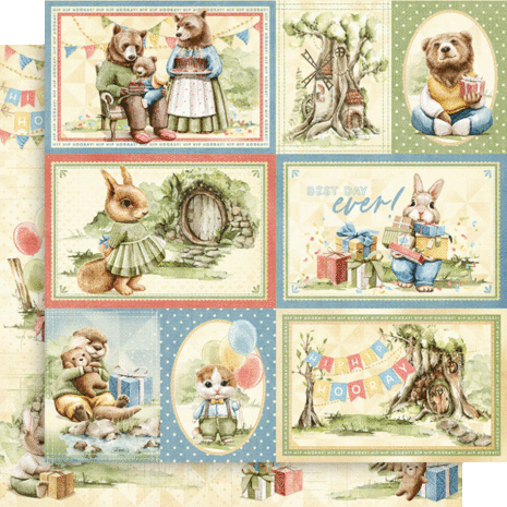 Graphic 45 Hip Hip Hooray 8x8 Inch Collection Pack (4502988)