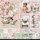 Ciao Bella Papercrafting Timeless Moments 12x12 Inch Paper Pad (CBPM083)