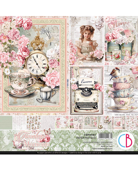 Ciao Bella Papercrafting Timeless Moments 12x12 Inch Paper Pad (CBPM083) Ciao Bella Papercrafting Timeless Moments 12x12 Inch Paper Pad (CBPM083)