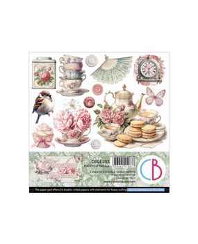Ciao Bella Papercrafting Timeless Moments 6x6 Inch Paper Pad (CBQE083)