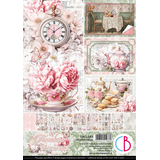 Ciao Bella Papercrafting Timeless Moments A4 Creative Pad (CBCL083)