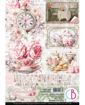 Ciao Bella Papercrafting Timeless Moments A4 Creative Pad (CBCL083) Ciao Bella Papercrafting Timeless Moments A4 Creative Pad (CBCL083)