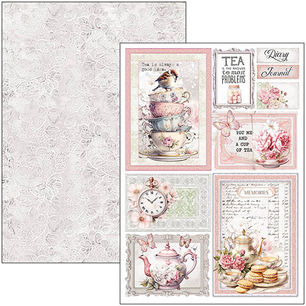 Ciao Bella Papercrafting Timeless Moments A4 Creative Pad (CBCL083) Ciao Bella Papercrafting Timeless Moments A4 Creative Pad (CBCL083)