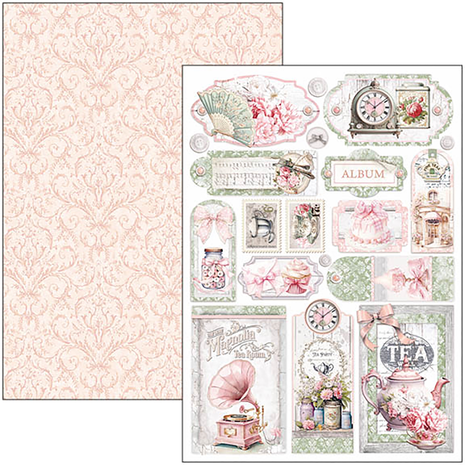 Ciao Bella Papercrafting Timeless Moments A4 Creative Pad (CBCL083) Ciao Bella Papercrafting Timeless Moments A4 Creative Pad (CBCL083)