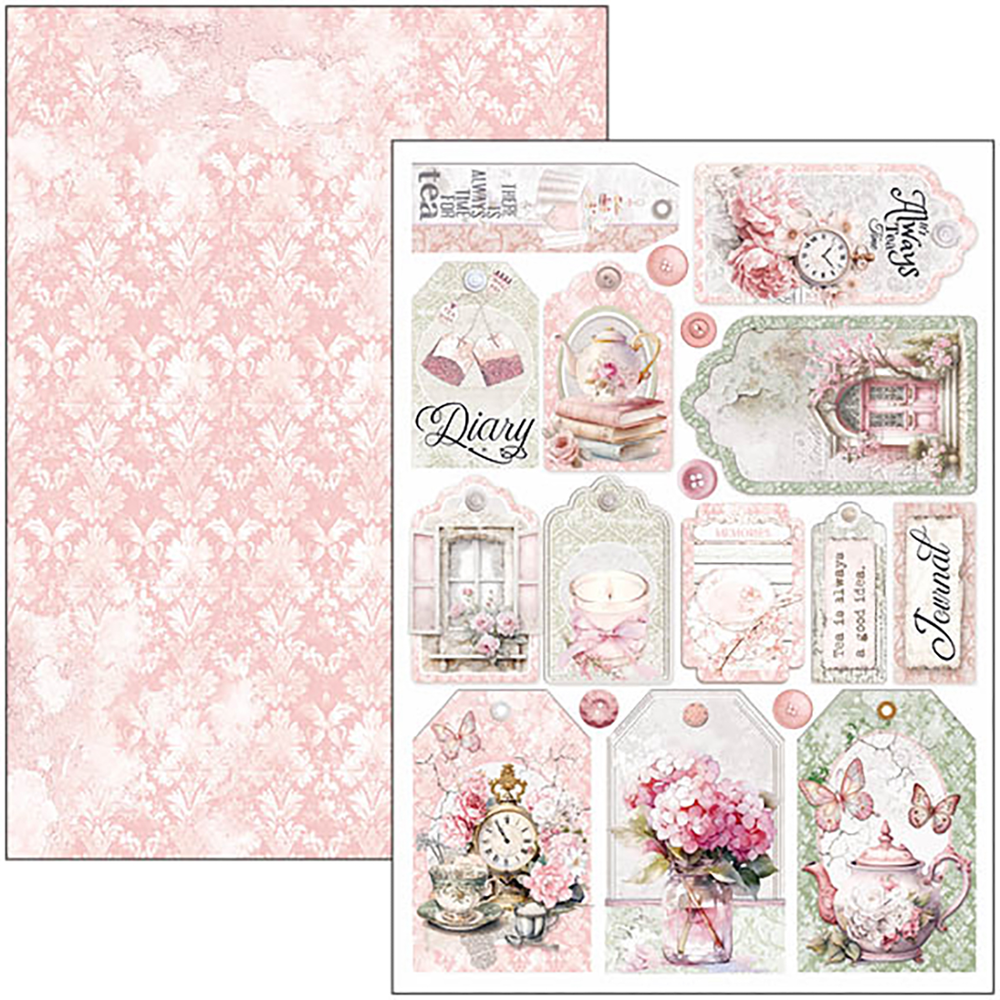 Ciao Bella Papercrafting Timeless Moments A4 Creative Pad (CBCL083) Ciao Bella Papercrafting Timeless Moments A4 Creative Pad (CBCL083)