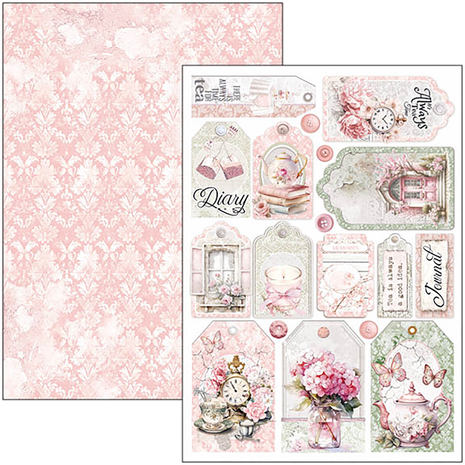 Ciao Bella Papercrafting Timeless Moments A4 Creative Pad (CBCL083) Ciao Bella Papercrafting Timeless Moments A4 Creative Pad (CBCL083)