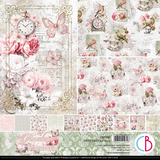 Ciao Bella Papercrafting Timeless Moments 12x12 Inch Patterns Pad (CBT083)