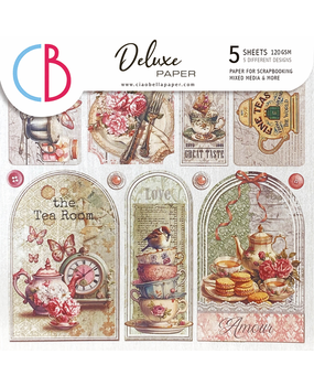 Ciao Bella Papercrafting Timeless Moments 6x6 Inch Deluxe Paper (CBDQ017) Ciao Bella Papercrafting Timeless Moments 6x6 Inch Deluxe Paper (CBDQ017)