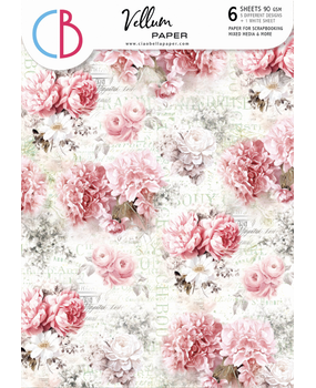 Ciao Bella Papercrafting Timeless Moments A4 Vellum Paper (CBV022)