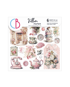Ciao Bella Papercrafting Timeless Moments 6x6 Inch Vellum Paper (CBVQ022) Ciao Bella Papercrafting Timeless Moments 6x6 Inch Vellum Paper (CBVQ022)