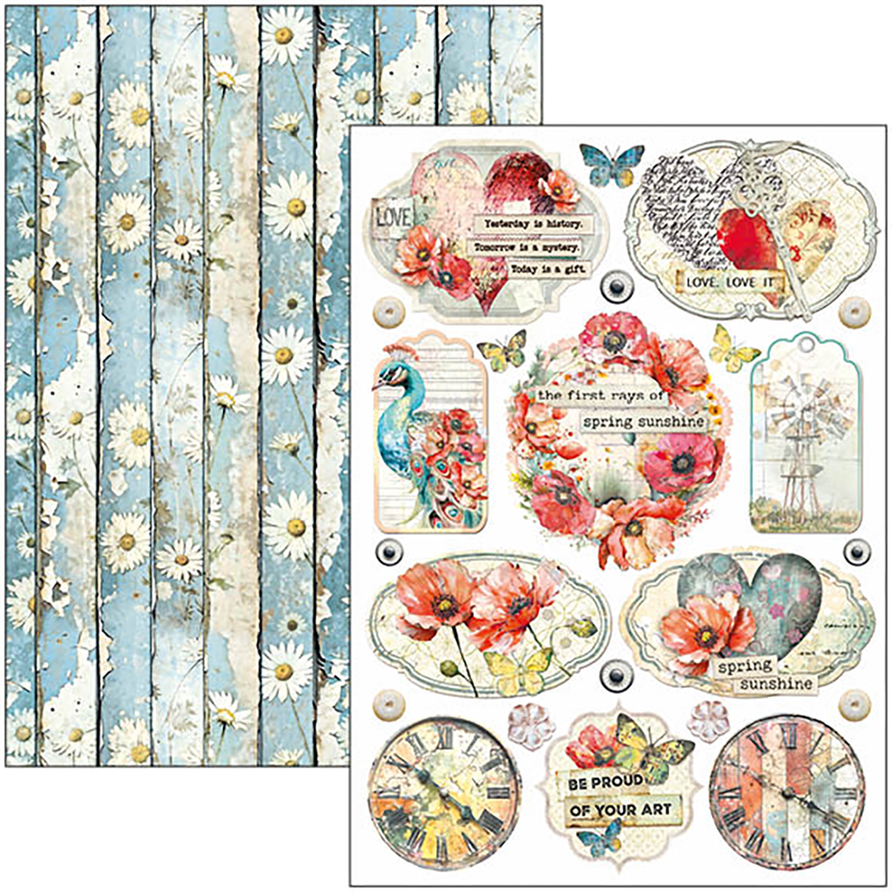 Ciao Bella Papercrafting Majestic Dream A4 Creative Pad (CBCL084) Ciao Bella Papercrafting Majestic Dream A4 Creative Pad (CBCL084)
