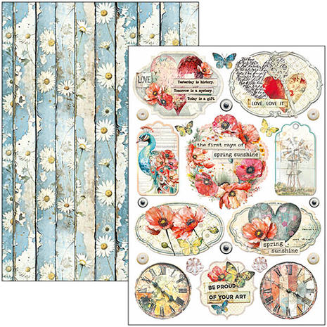 Ciao Bella Papercrafting Majestic Dream A4 Creative Pad (CBCL084) Ciao Bella Papercrafting Majestic Dream A4 Creative Pad (CBCL084)