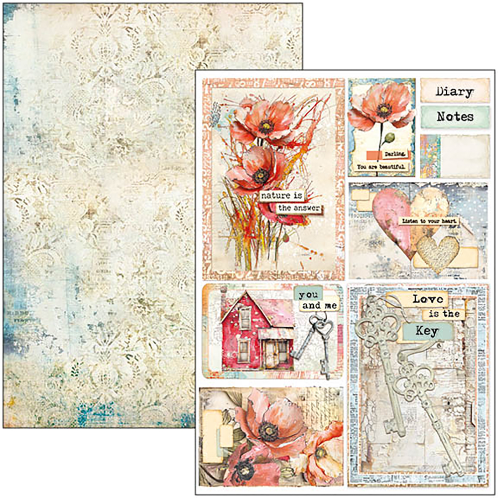 Ciao Bella Papercrafting Majestic Dream A4 Creative Pad (CBCL084) Ciao Bella Papercrafting Majestic Dream A4 Creative Pad (CBCL084)